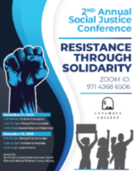Resistance through Solidarity event flier