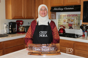 Noha in the kitchen